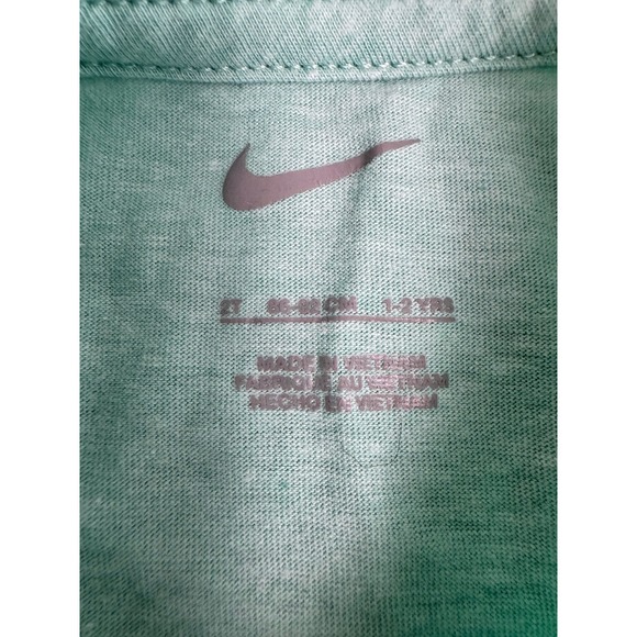 Nike Just Do It Toddler T-Shirt - Turquoise Short Sleeve Tee - 2T - Picture 2 of 7